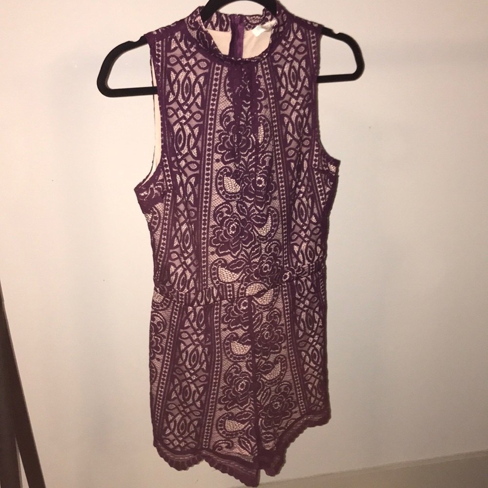 Laced Romper
